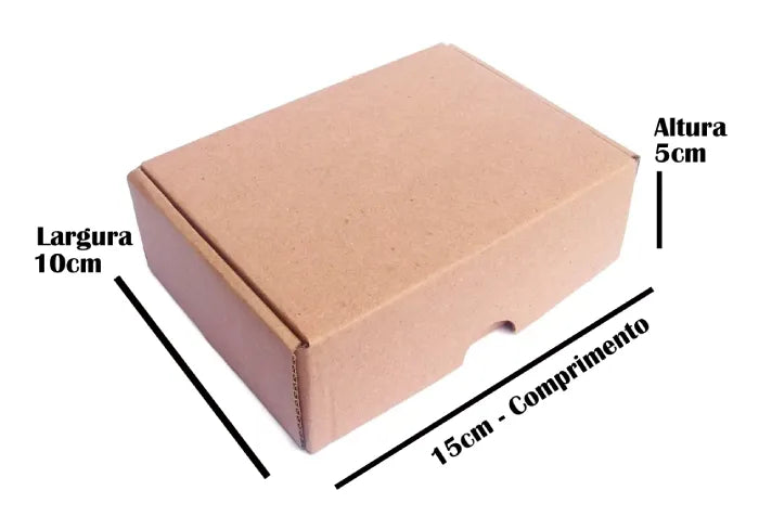 Caixa Ecommerce Parda (10x15x5) Lisa