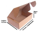 Caixa Ecommerce Parda (12,5x12,5x6) Lisa