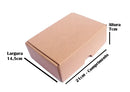 Caixa Ecommerce Parda (21 x 14,5 x 7) Lisa