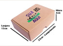 Caixa Ecommerce (M) Personalizada Parda (23 x 15 x 4)