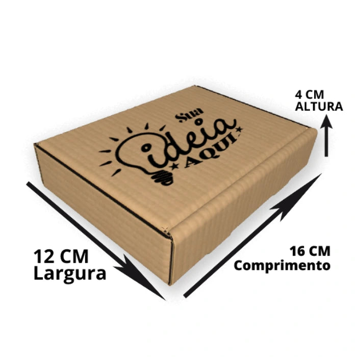 Caixa Ecommerce (PP) Personalizada (16 x 12 x 4)