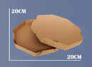 Caixa de Pizza Parda Lisa 20cm Oitavada