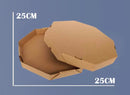 Caixa de Pizza Parda Lisa 25cm Oitavada