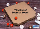 Caixa de Pizza Americana Parda Lisa 30cm