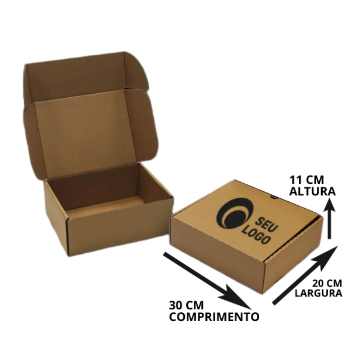 Caixa Ecommerce (G) Personalizada (30 x 20 x 11)