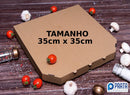 Caixa de Pizza Americana Parda Lisa 35cm