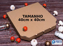 Caixa de Pizza Americana Parda Lisa 40cm