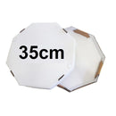 Caixa de Pizza Branca Lisa 35cm Oitavada