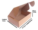 Caixa Ecommerce Parda (17,5 x 16 x 5,5) Lisa