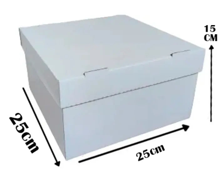 Caixa de Bolo (25x25x15) Branca