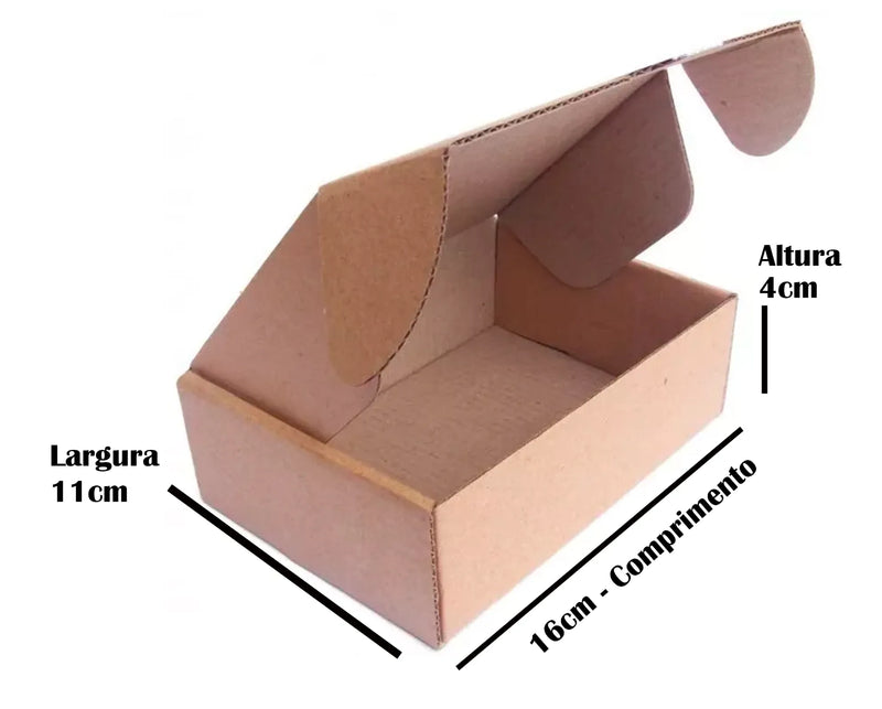 Caixa Ecommerce Parda (16 x 11 x 4) Lisa