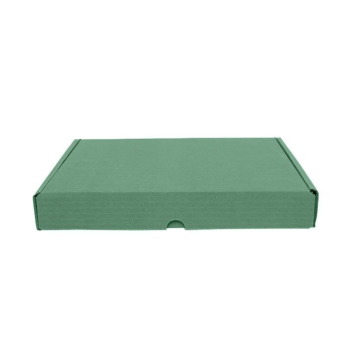 Caixa de Papelão Verde Média 23x15x4