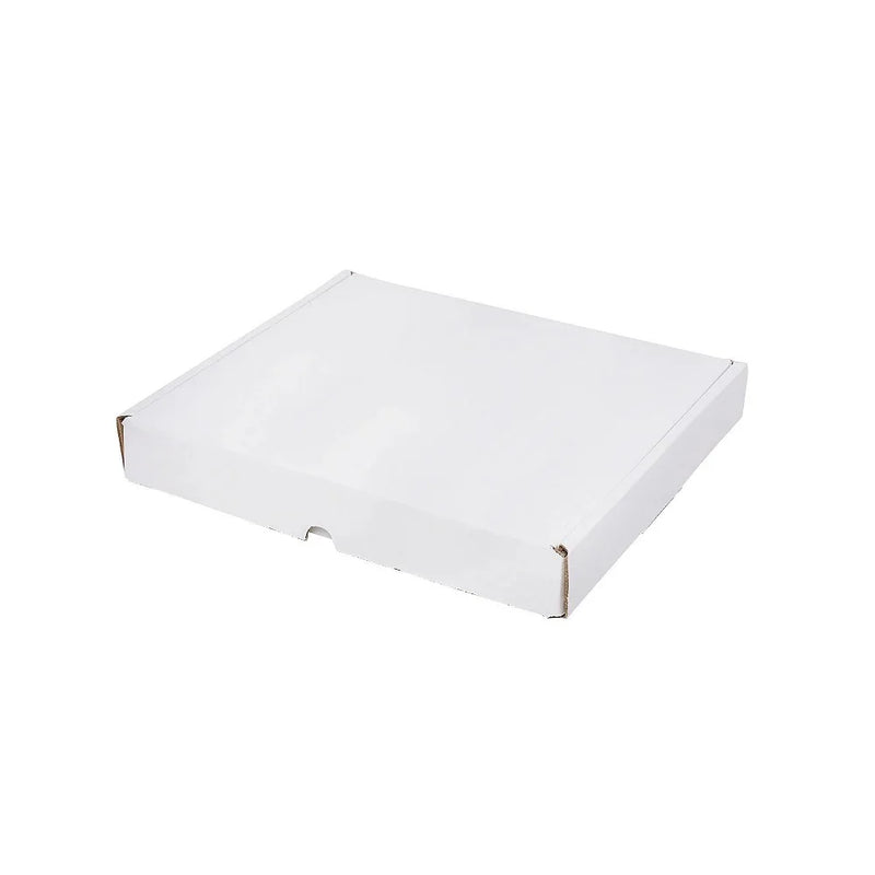 Caixa de Papelão Branca Média 23x18x4