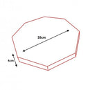 Caixa de Pizza Branca Lisa 35cm Oitavada