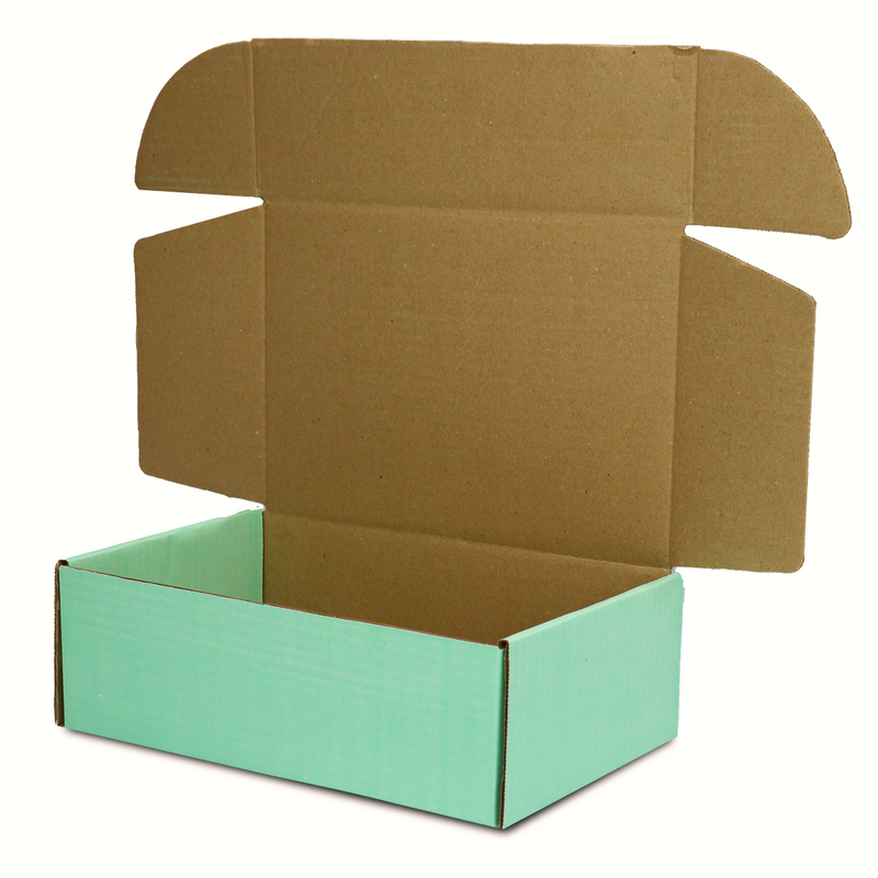 Caixa Verde Média ( 28,5 x 15,5 x 5,7 )